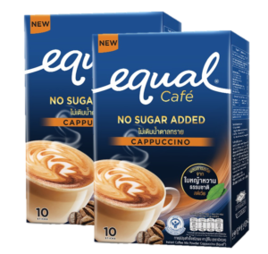 กาแฟลดน้ำหนัก equal สูตร cappuccino