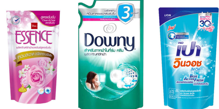 น้ำยาซักผ้า ยี่ห้อไหนดี ซักสะอาด ลดกลิ่นอับ