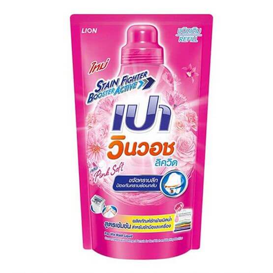 น้ำยาซักผ้าเปา กลิ่น Pink Soft
