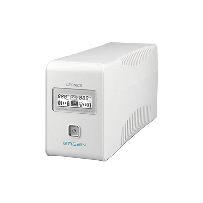 LEONICS UPS GREEN-800 B 800VA-400W เครื่องสำรองไฟ ป้องกันการกระชากไฟ