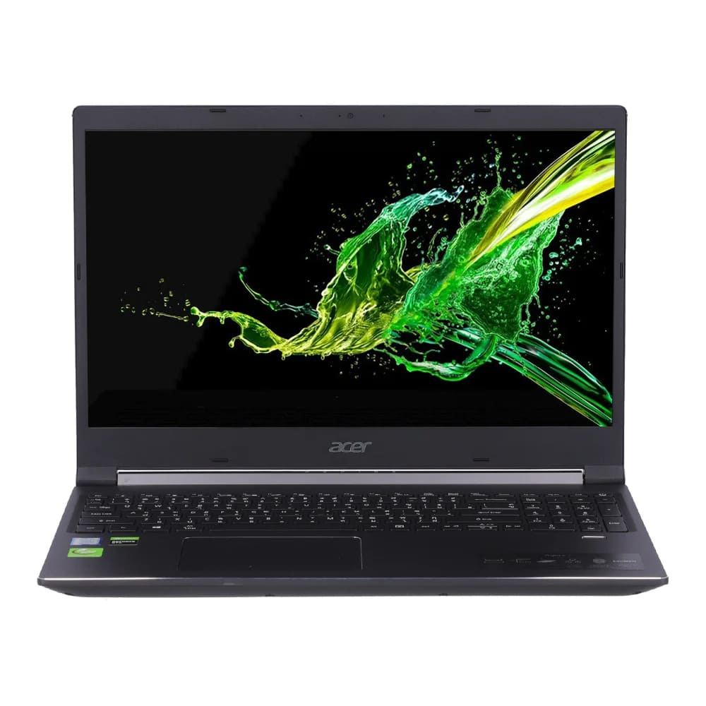 Acer Aspire 7 a715-74g-5017 โน๊ตบุ๊คสายเกมเมอร์ สเปคแรง ตัวเครื่องบางน้ำหนักเบา พกพาใช้ได้ทุกที่ตามต