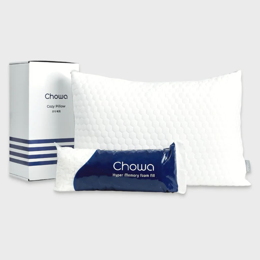 Chowa รุ่น Cozy Pillow หมอนแก้ปวดคอ วัสดุผลิตจากเมมโมรี่โฟมคุณภาพดี สัมผัสการนอนได้อิ่มตลอดคืน