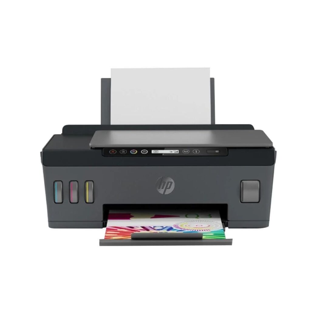 HP รุ่น Smart Tank 515 เครื่องปริ้นระบบถังสี ตัวเครื่องดูรายละเอียด ตรวจเช็คฟังก์ชั่นสั่งงานได