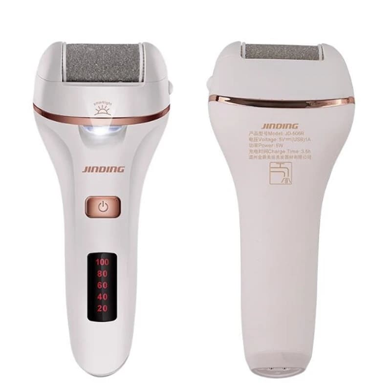 Jinding Electric Callus Remover ที่ขัดส้นเท้าไฟฟ้า ใช้งานง่าย เสียบชาร์จได้เร็ว ขัดสะอาดหมดจด