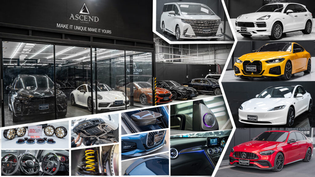 Ascend Auto Parts ร้านแต่งรถ Tesla บริการครบจบทุกการติดตั้งและการเลือกใช้อะไหล่นำเข้าคุณภาพดีทุก