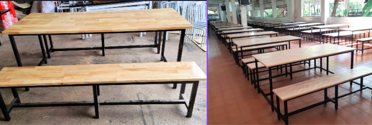 โต๊ะโรงอาหาร เลือกแบบไหนดี? 10 วิธีเลือกโต๊ะโรงอาหารให้แข็งแรง คุ้มค่า ใช้งานได้นาน