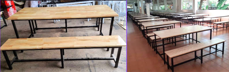 โต๊ะโรงอาหาร เลือกแบบไหนดี? 10 วิธีเลือกโต๊ะโรงอาหารให้แข็งแรง คุ้มค่า ใช้งานได้นาน